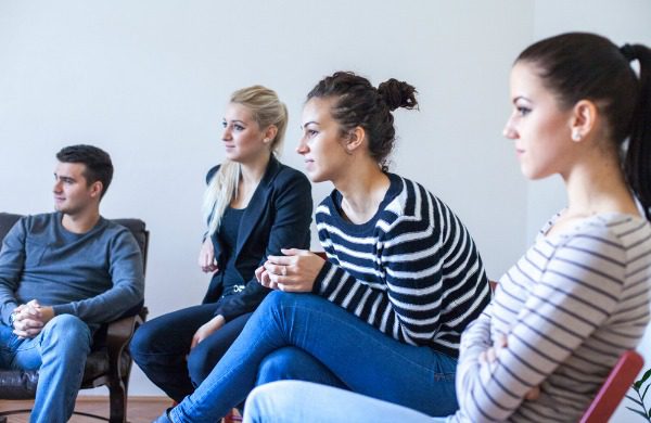 Group therapy session