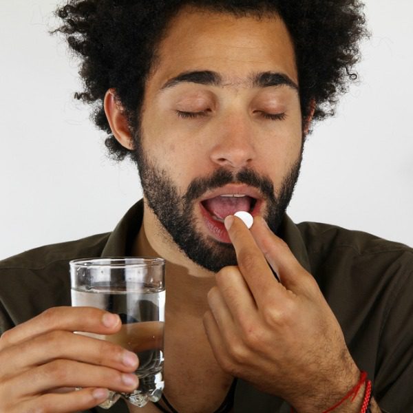 Man taking Klonopin