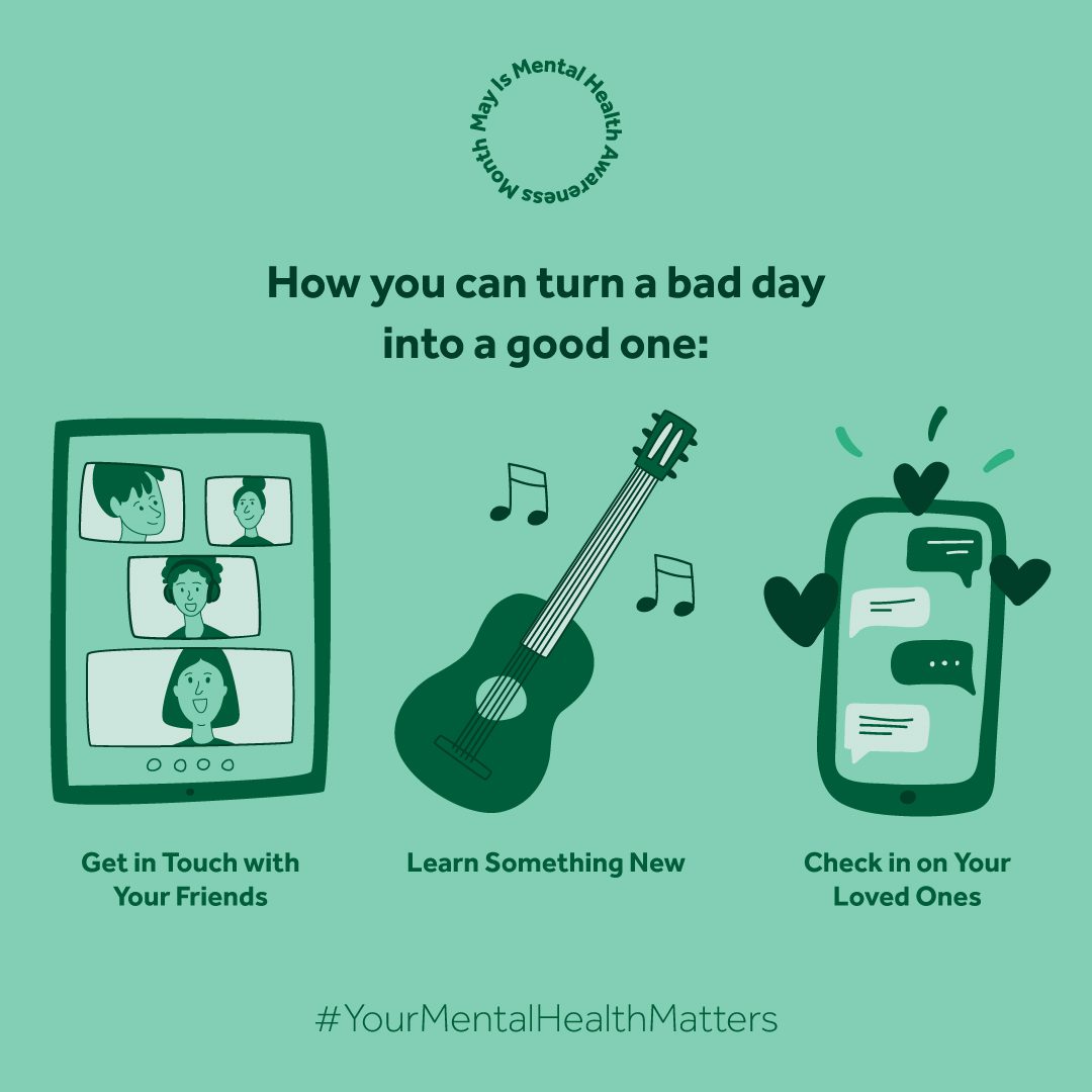 How to turn a bad day into a good one