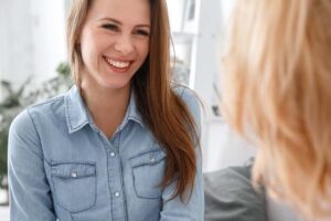 a woman is thankful for LGBTQ addiction treatment