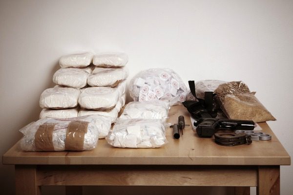 Smuggled drugs from Mexico