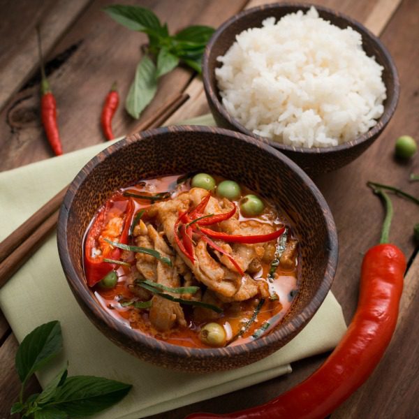 Spicy Thai food