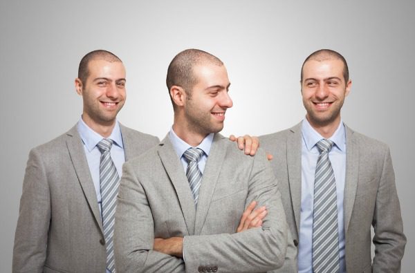 Man with three personalities