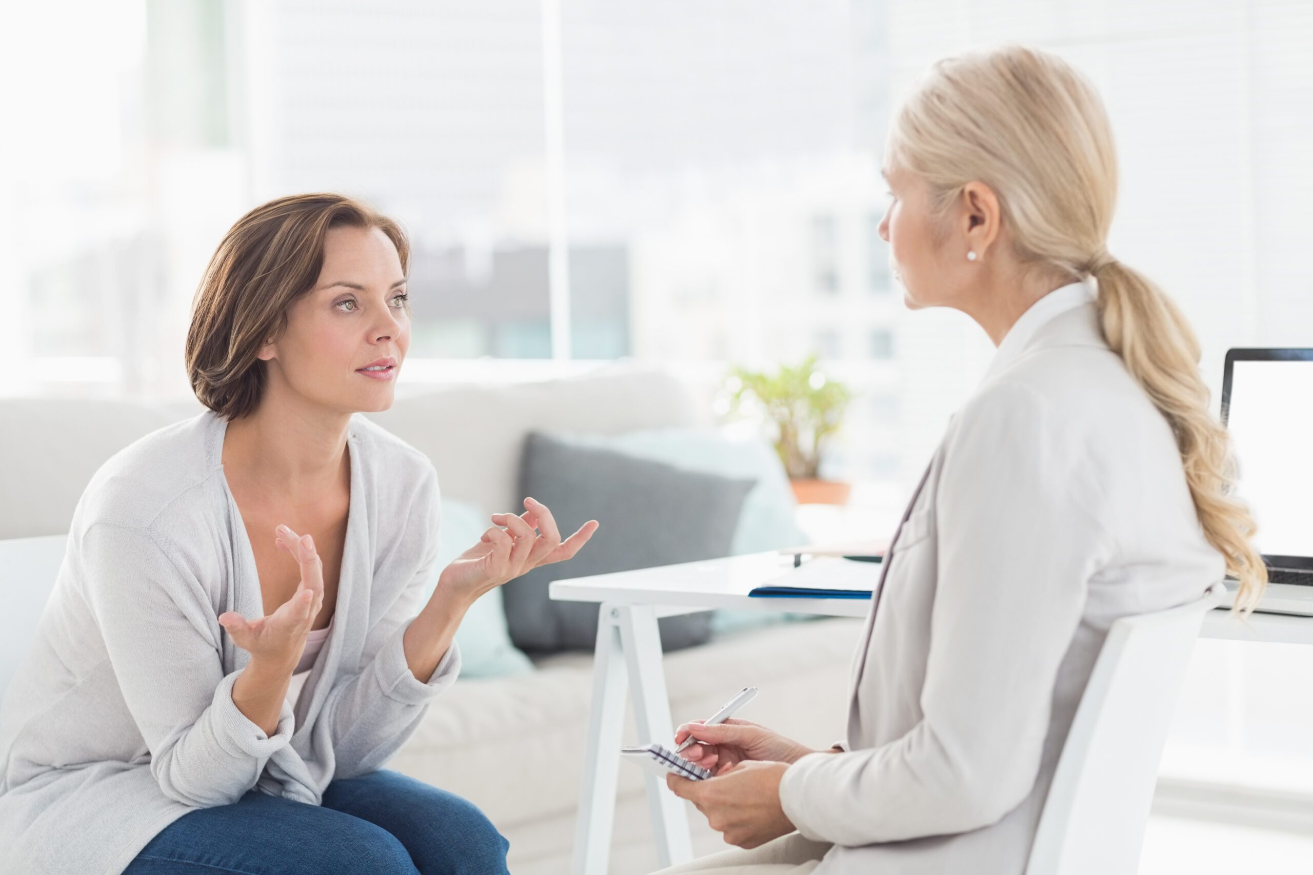 Woman sits with a medical professional and asks what is cocaethylene