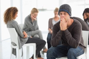 man with a growing addiction